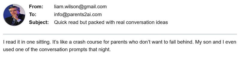 Parent Review Screenshot