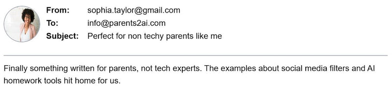 Parent Review Screenshot