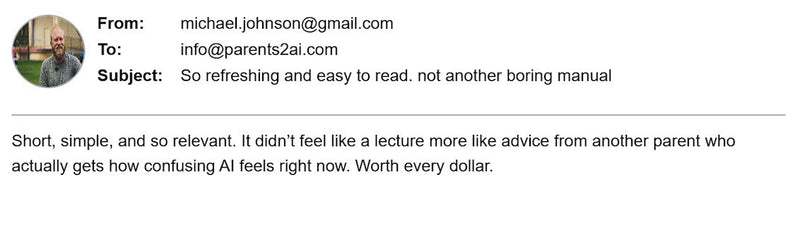 Parent Review Screenshot